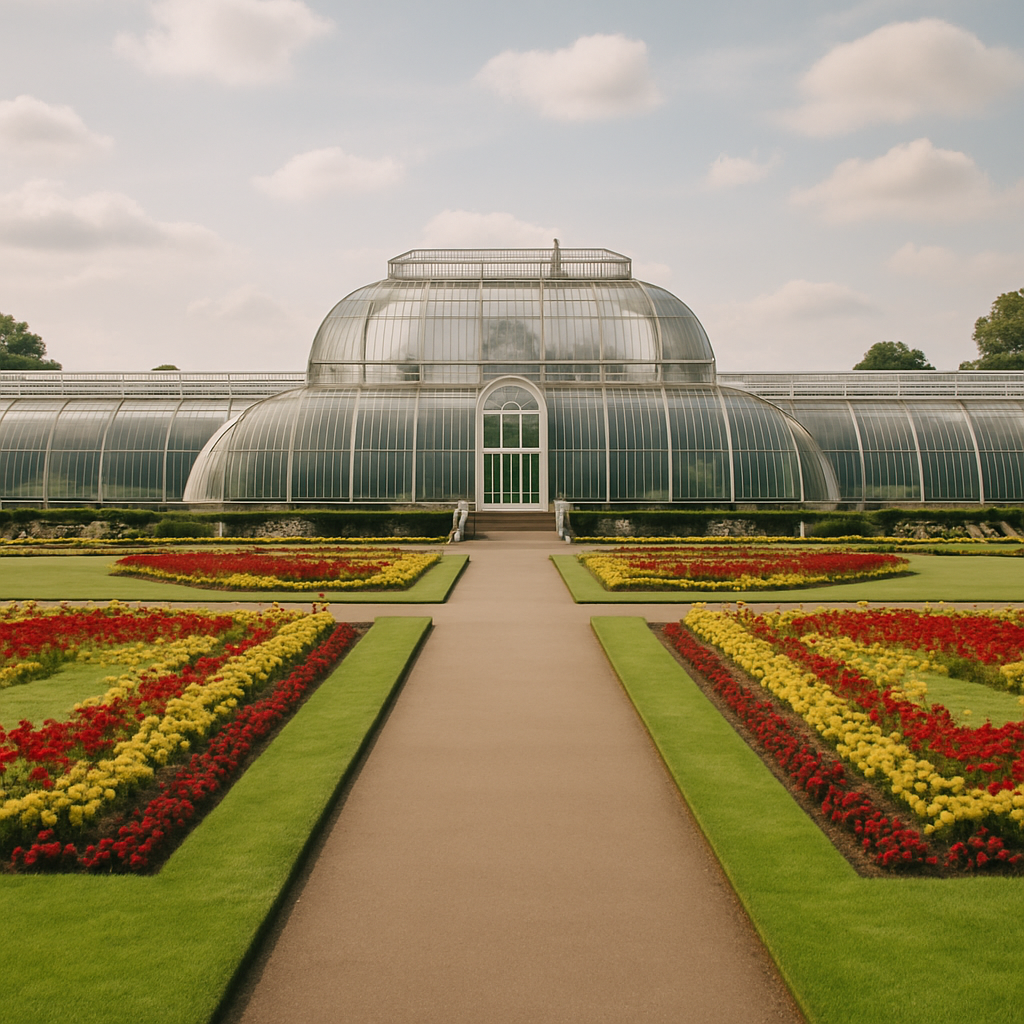 Royal Botanic Gardens Kew Painting by diamonds kit