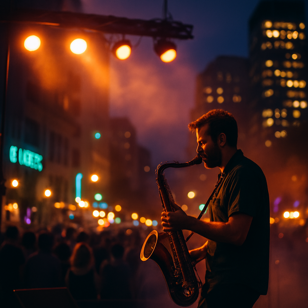 Montreal International Jazz Festival Paint by diamonds kits