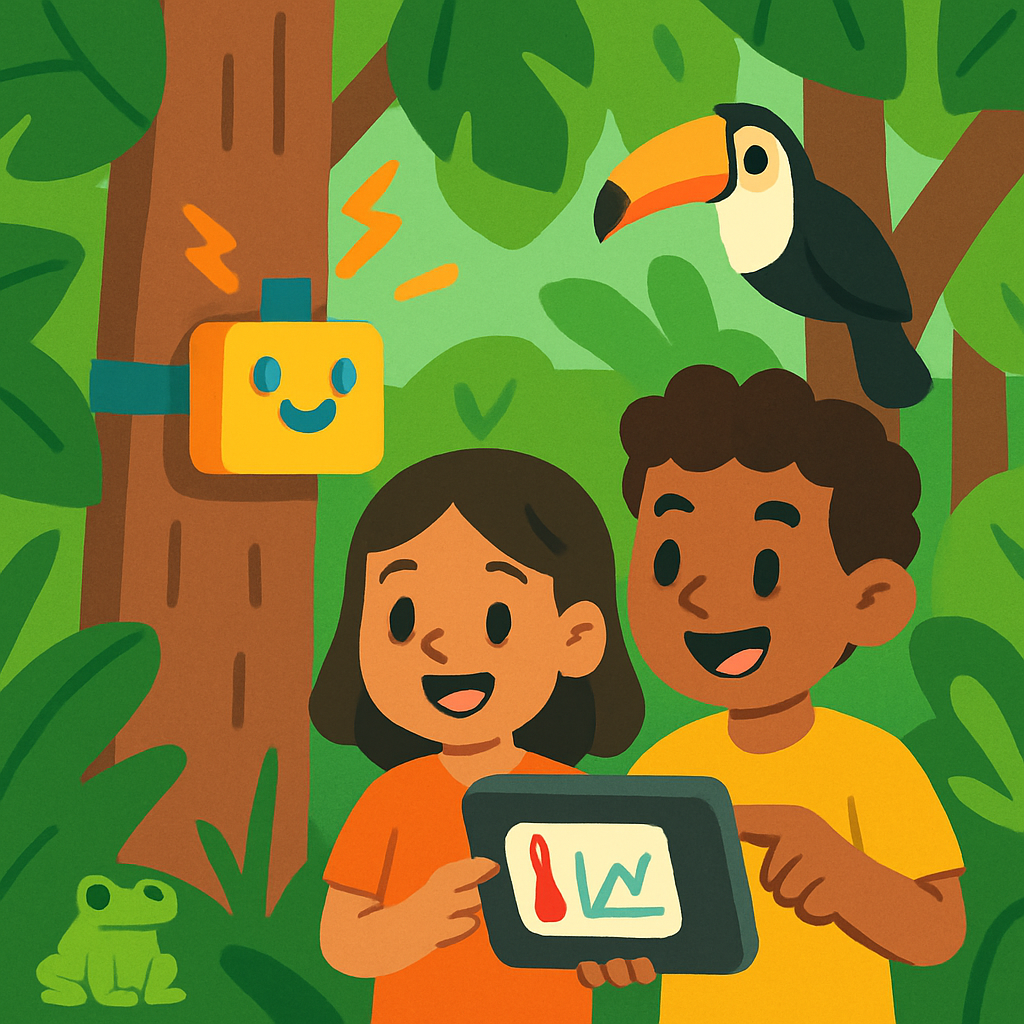 Rainforest Canopy Sensor Patrol DIY paint by diamonds