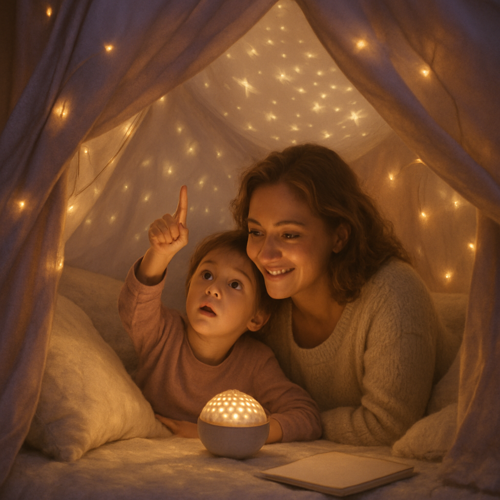 Starlit Blanket Fort And The Map Of Tomorrow paint by diamond