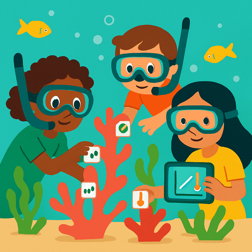Great Barrier Reef Rescue Lab diamonded painting kits