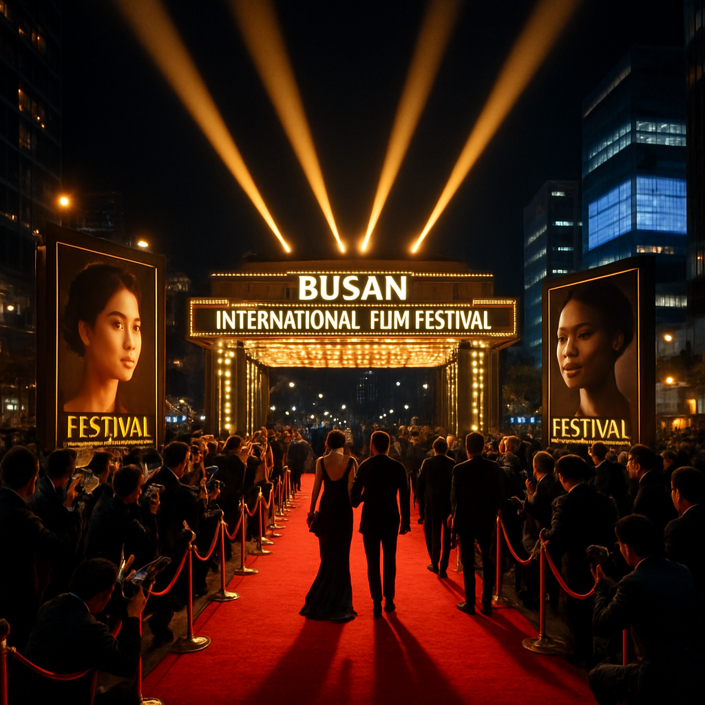 Busan International Film Festival paint by diamonds