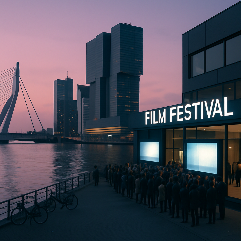 Rotterdam International Film Festival paint by diamonds