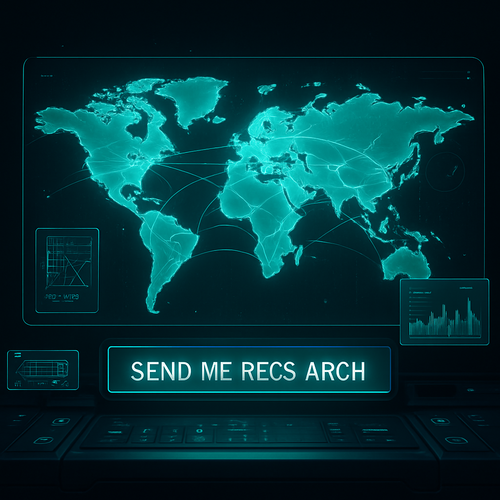 Futuristic Map Console diamond painting