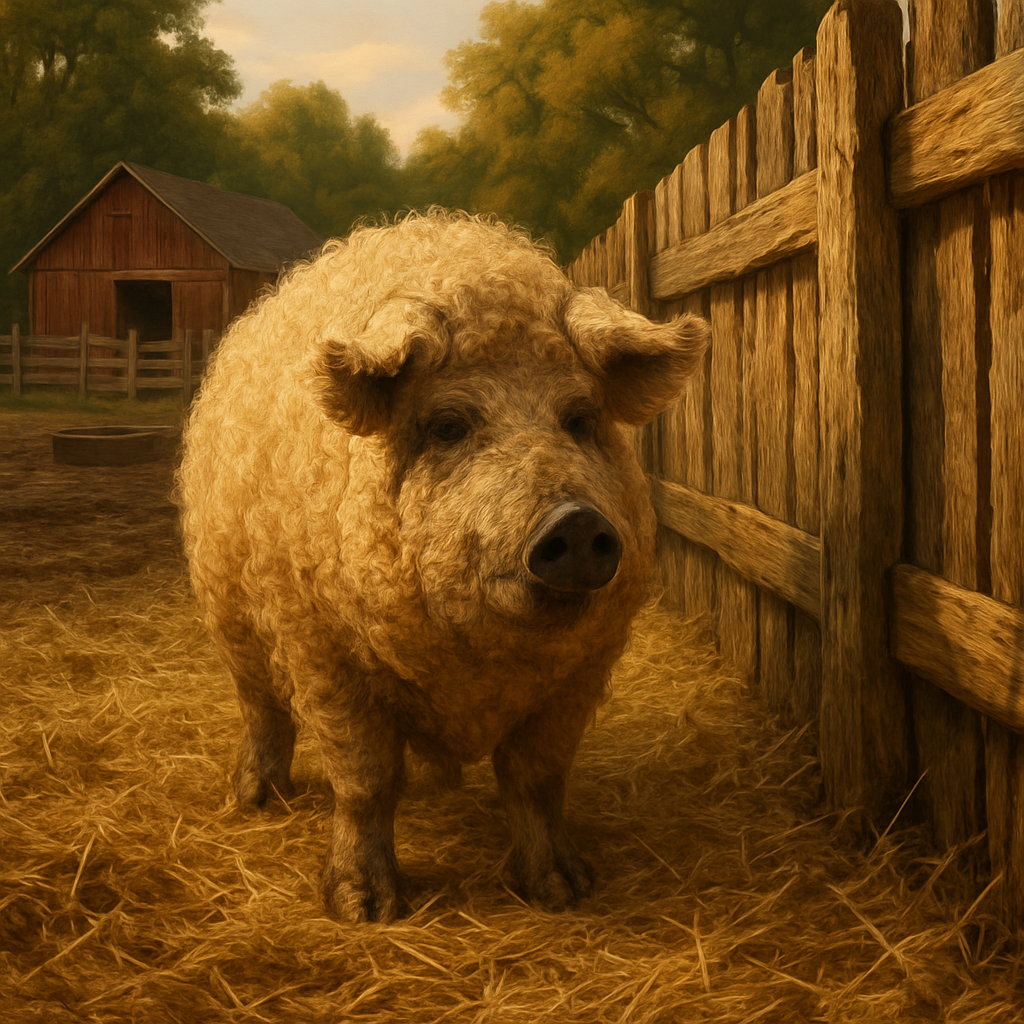 Mangalitsa Pig diamond painting
