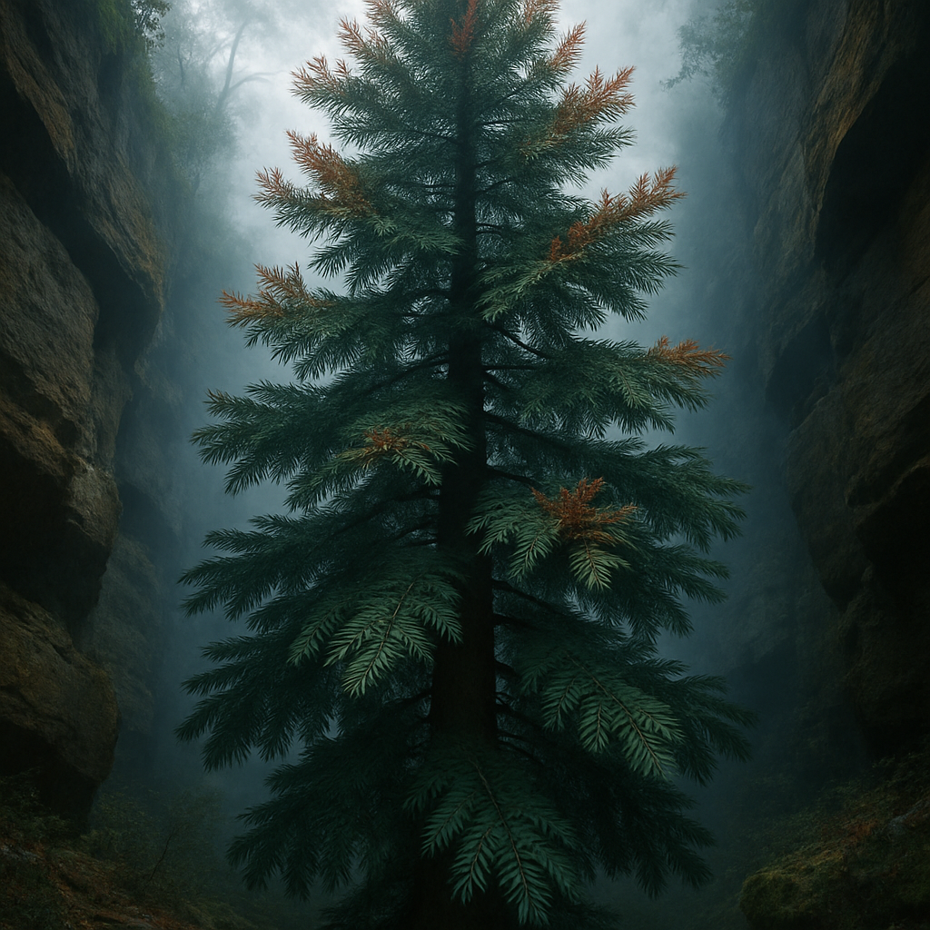 Wollemi Pine paint by diamond