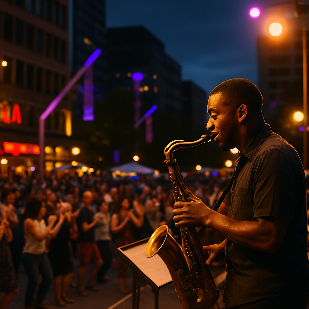 Montreal International Jazz Festival painting diamond kit