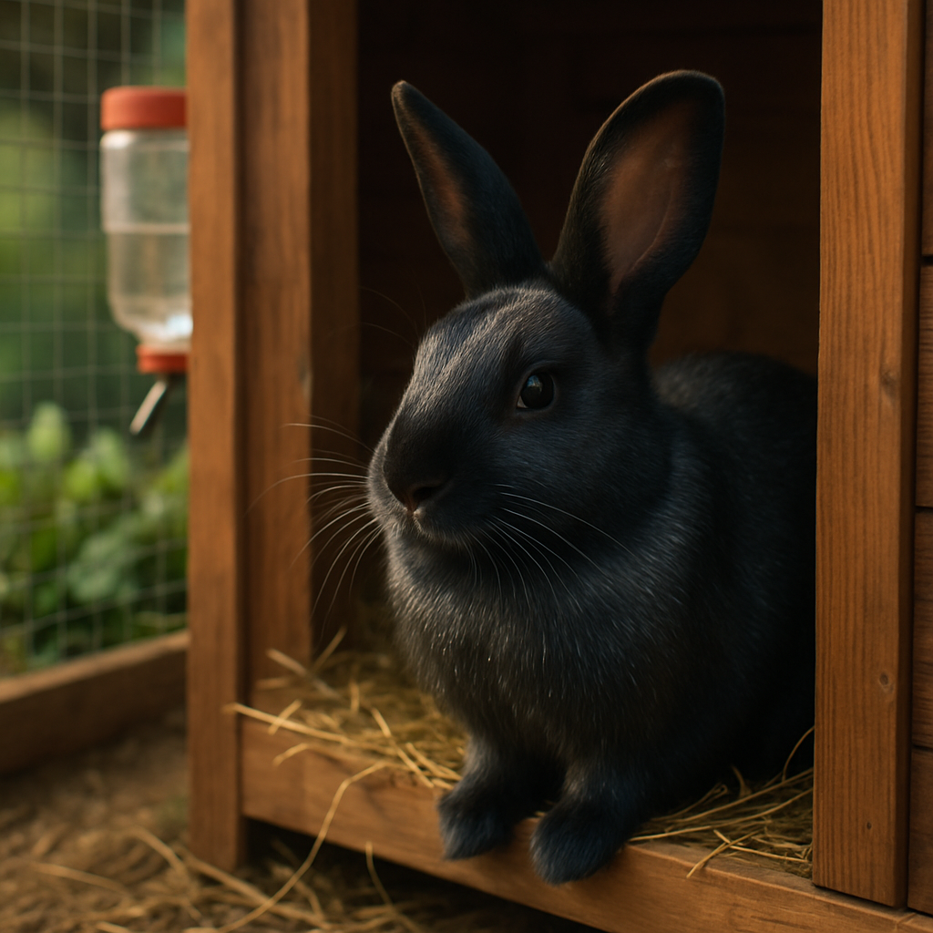 Silver Fox Rabbit diamond painting