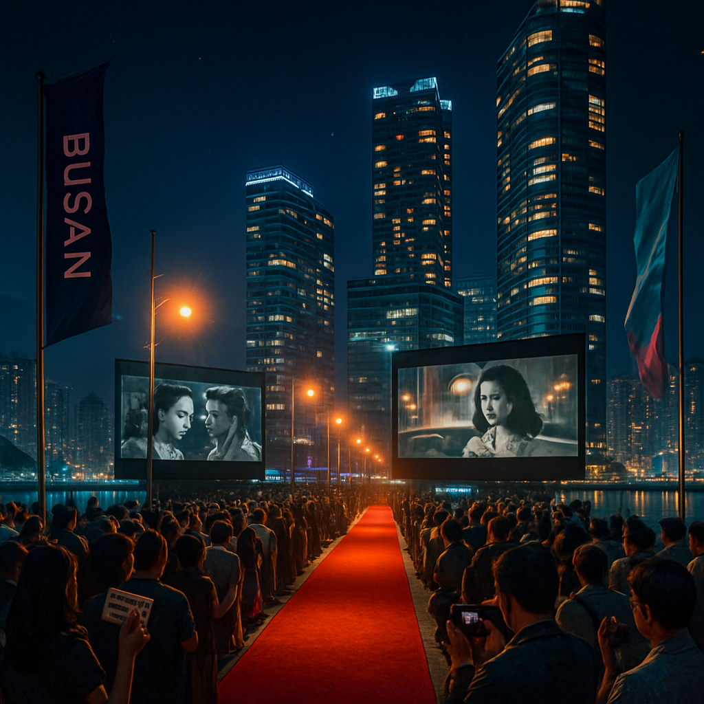Busan International Film Festival Paint by diamonds art