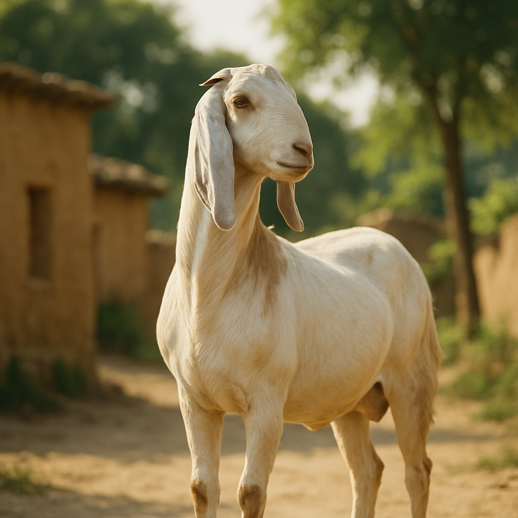 Jamunapari Goat Paint by diamonds kits