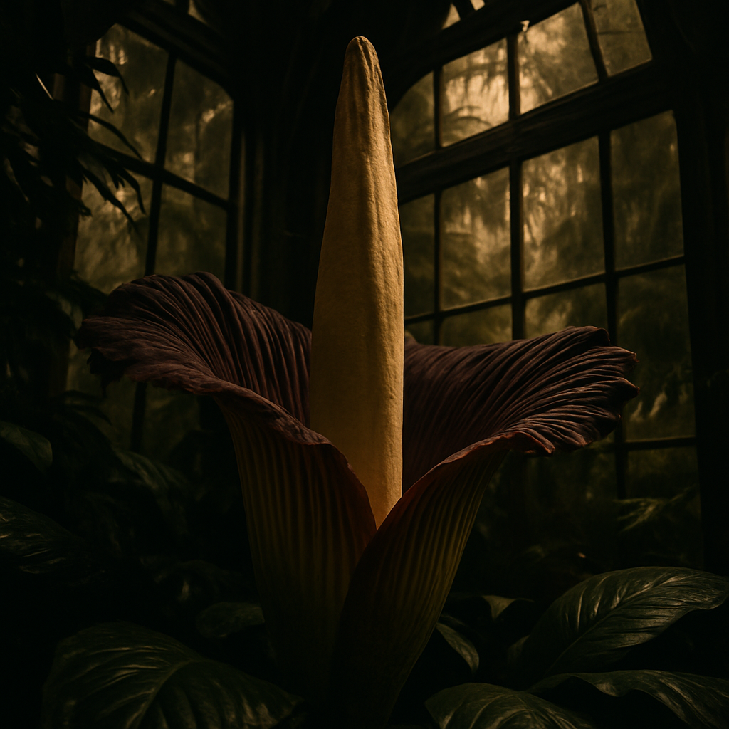 Titan Arum DIY paint by diamonds