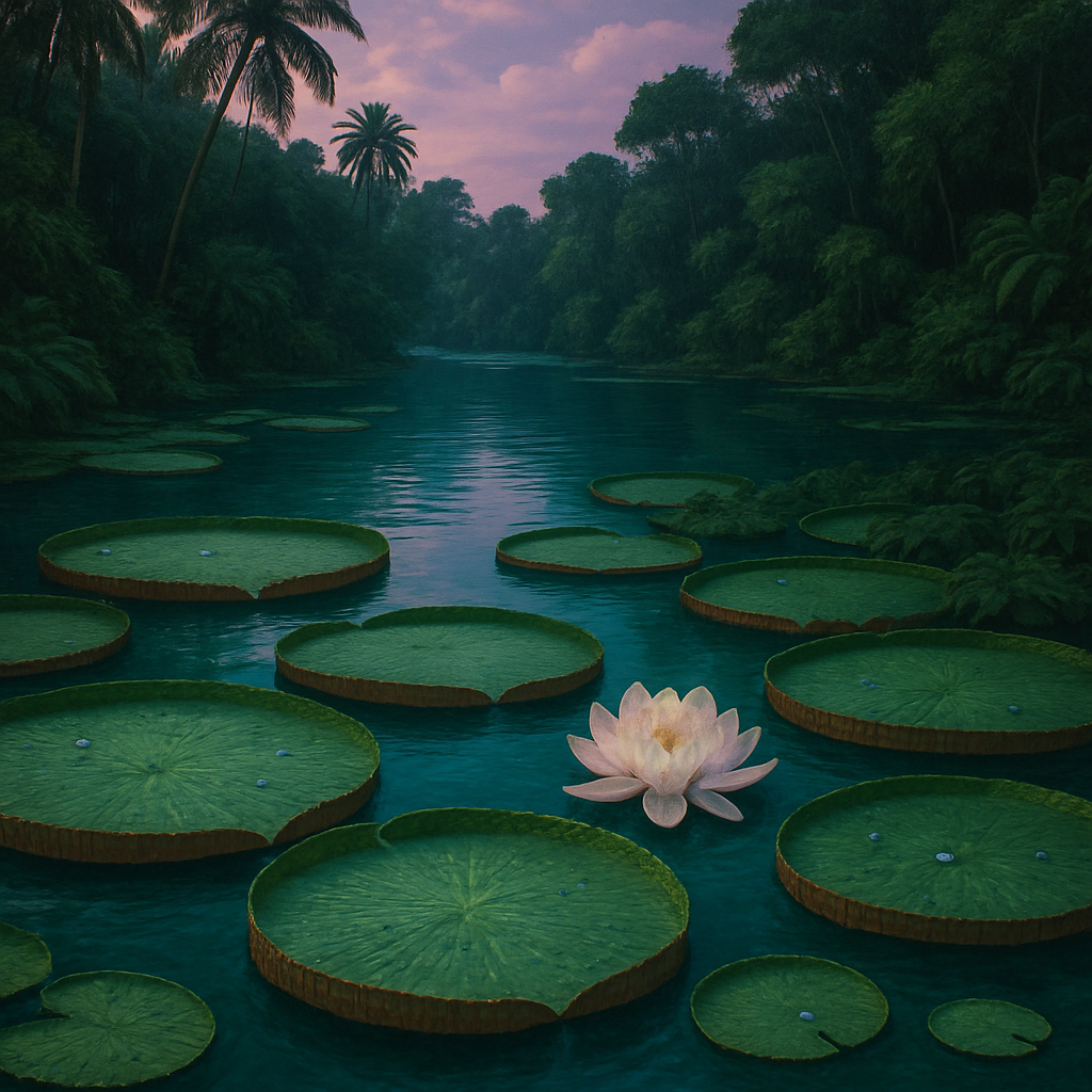 Victoria Amazonica diamonded painting kits