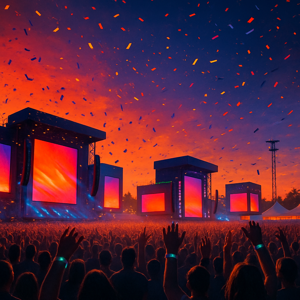 Pukkelpop Painting by diamonds kit