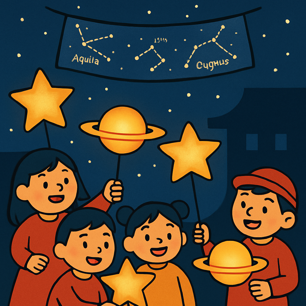 Lantern Festival Star Map Parade Paint by diamonds kits