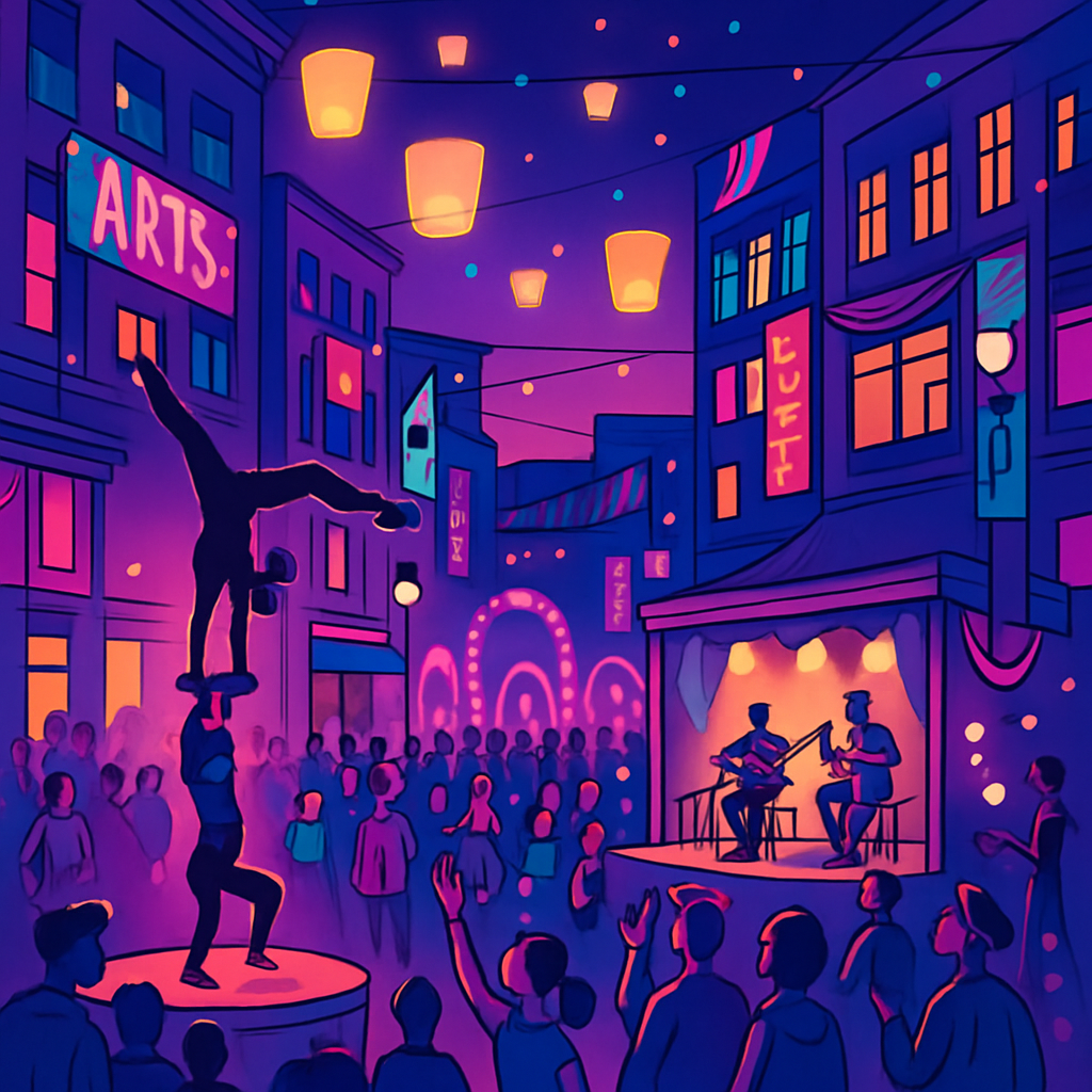 The Adelaide Fringe In Adelaide Australia paint by diamond