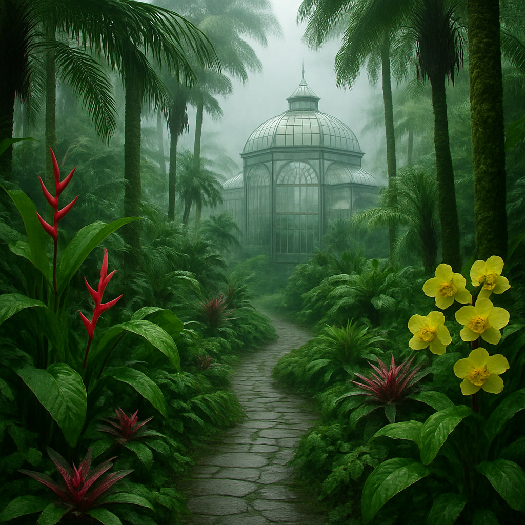 Jardin Botanico De Medellin Paint by diamonds kits