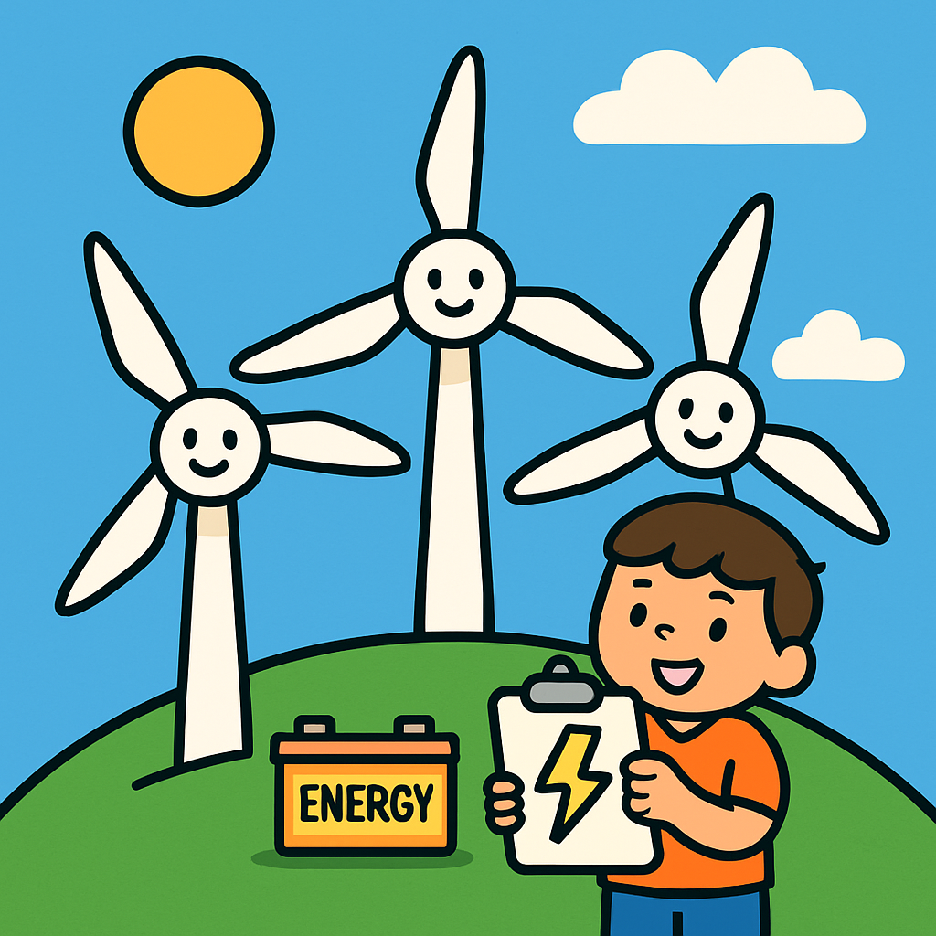 Build A Mini Wind Farm On A Hill Paint by diamonds art