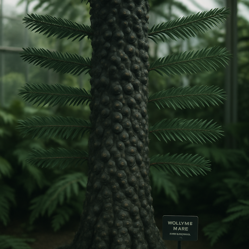 Wollemi Pine Wollemia Nobilis paint by diamonds