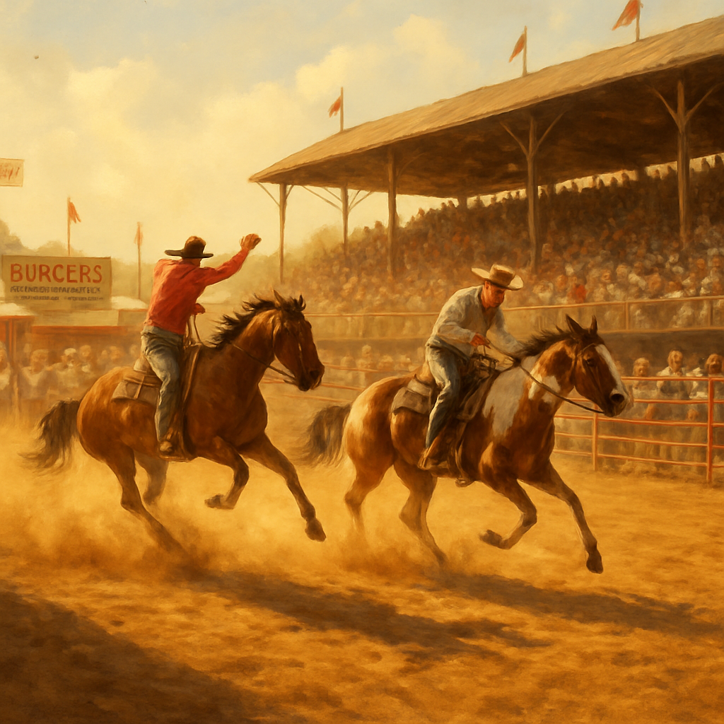 Calgary Stampede paint by color