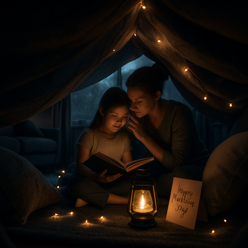 Rainy Day Fort Of Promises Under A Blanket Sky Paint by diamonds art