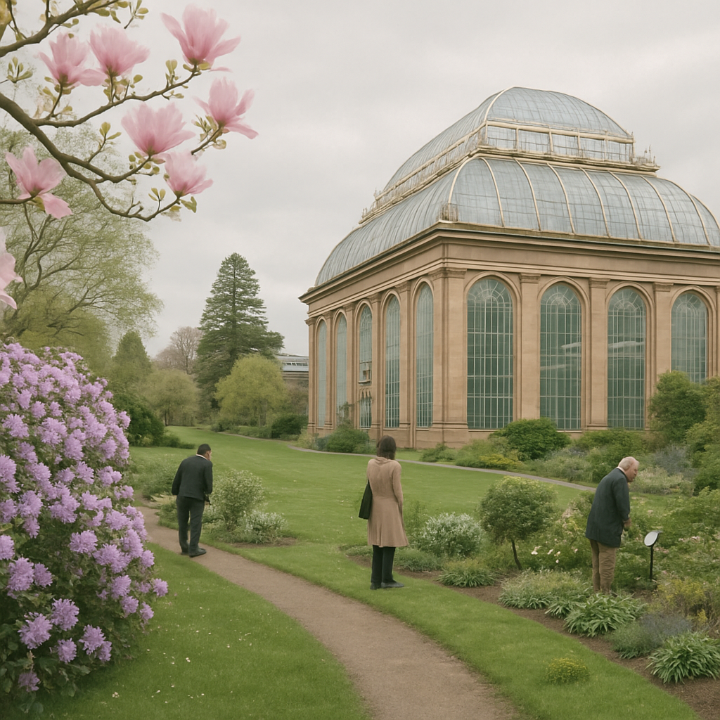 Royal Botanic Garden Edinburgh DIY paint by diamonds