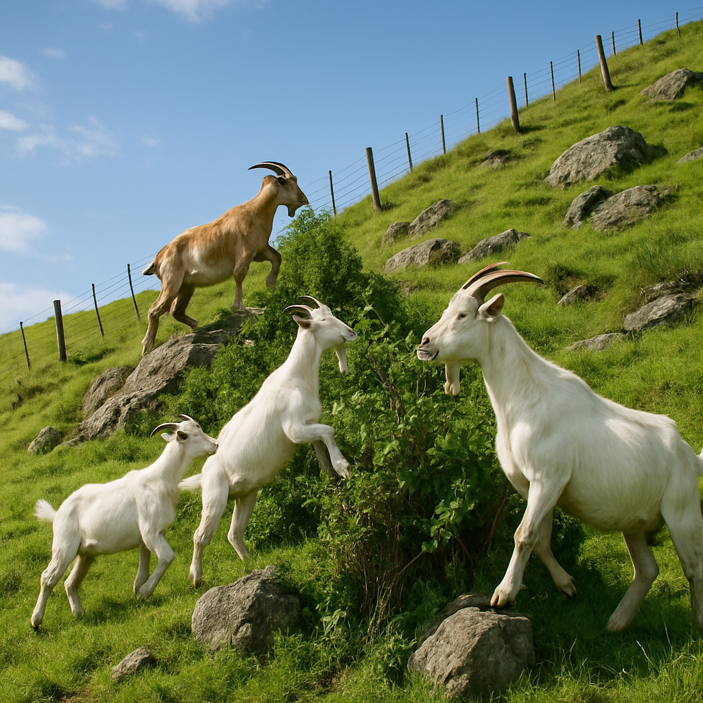 Kiko Goat New Zealand paint by diamonds