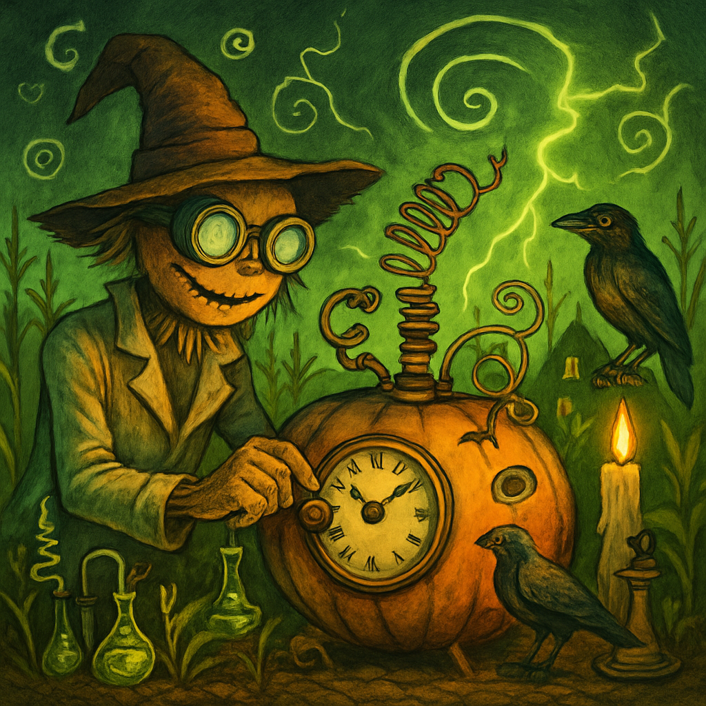Pumpkin Patch Time Laboratory DIY paint by diamonds