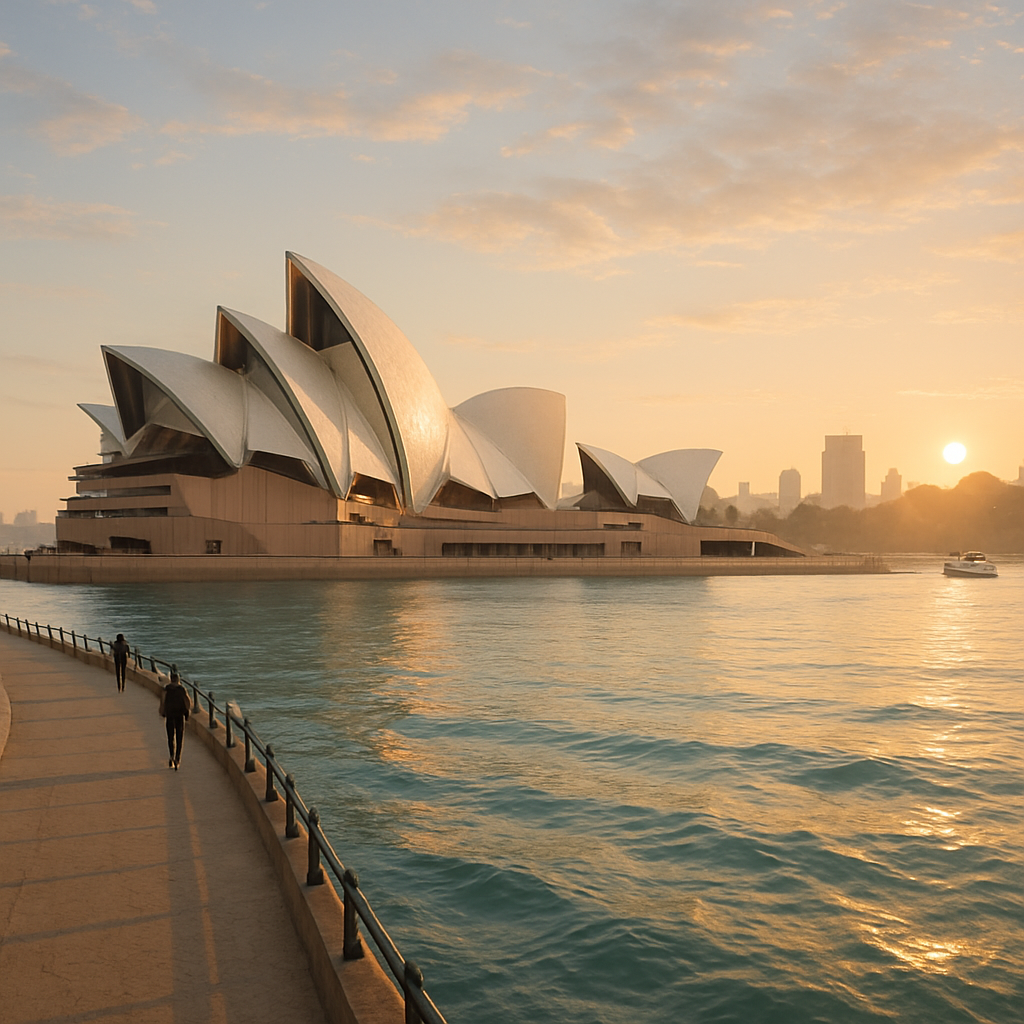 Sydney Opera House Paint by diamonds art