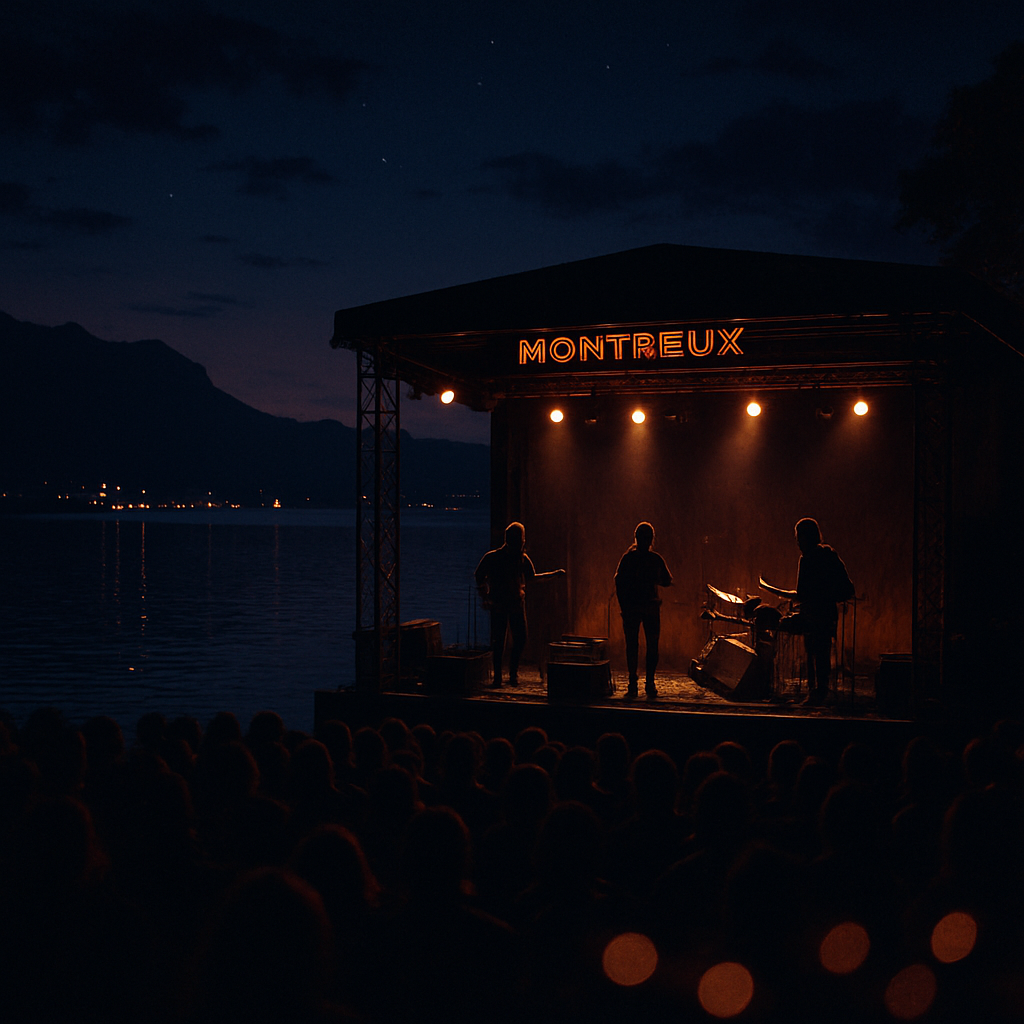 Montreux Jazz Festival paint by diamond