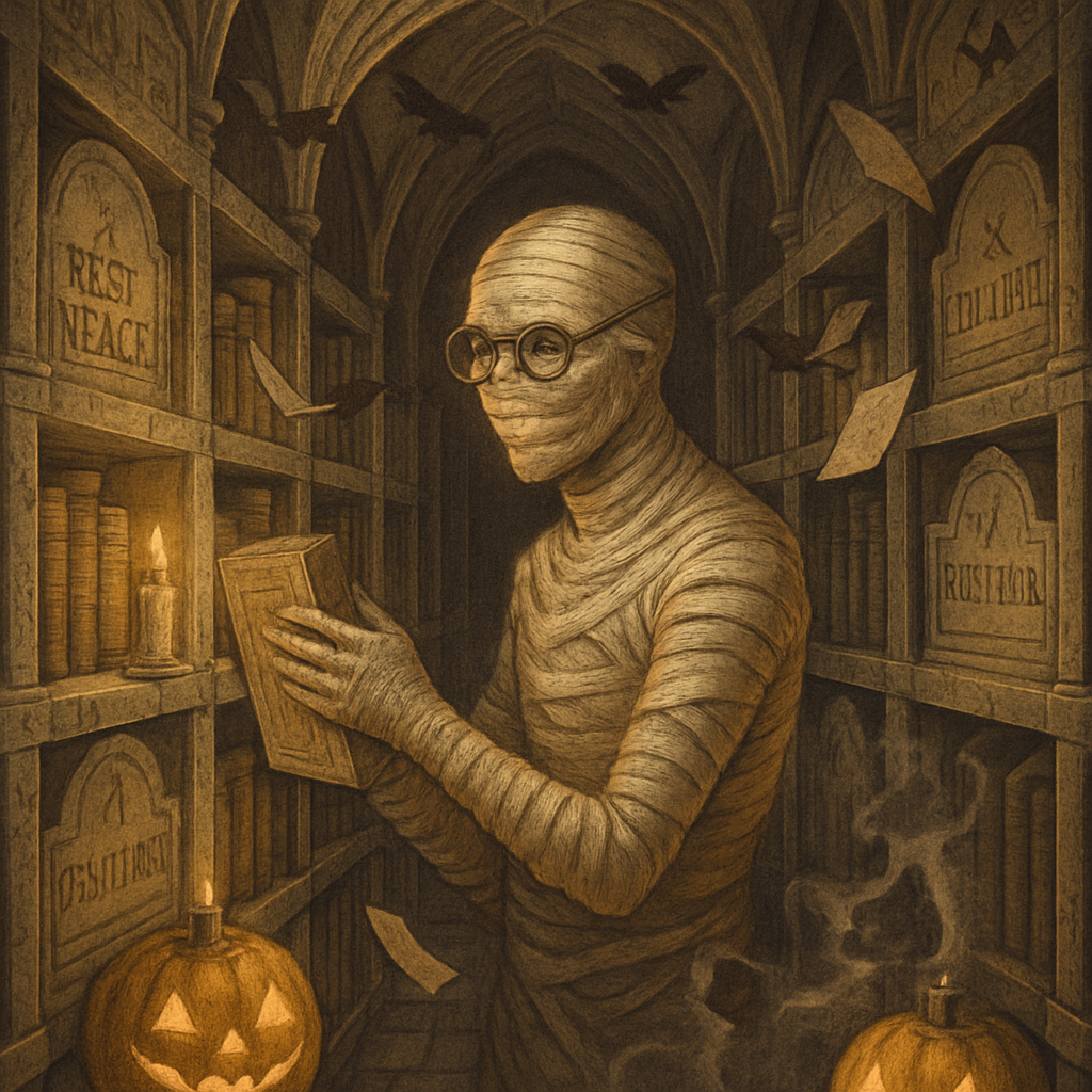 Library Of Whispering Tombstones Paint by diamonds kits