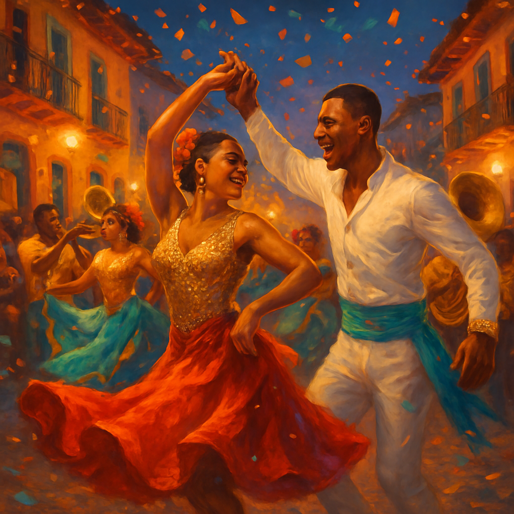 Feria De Cali Salsa Festival Cali Painting by diamonds kit