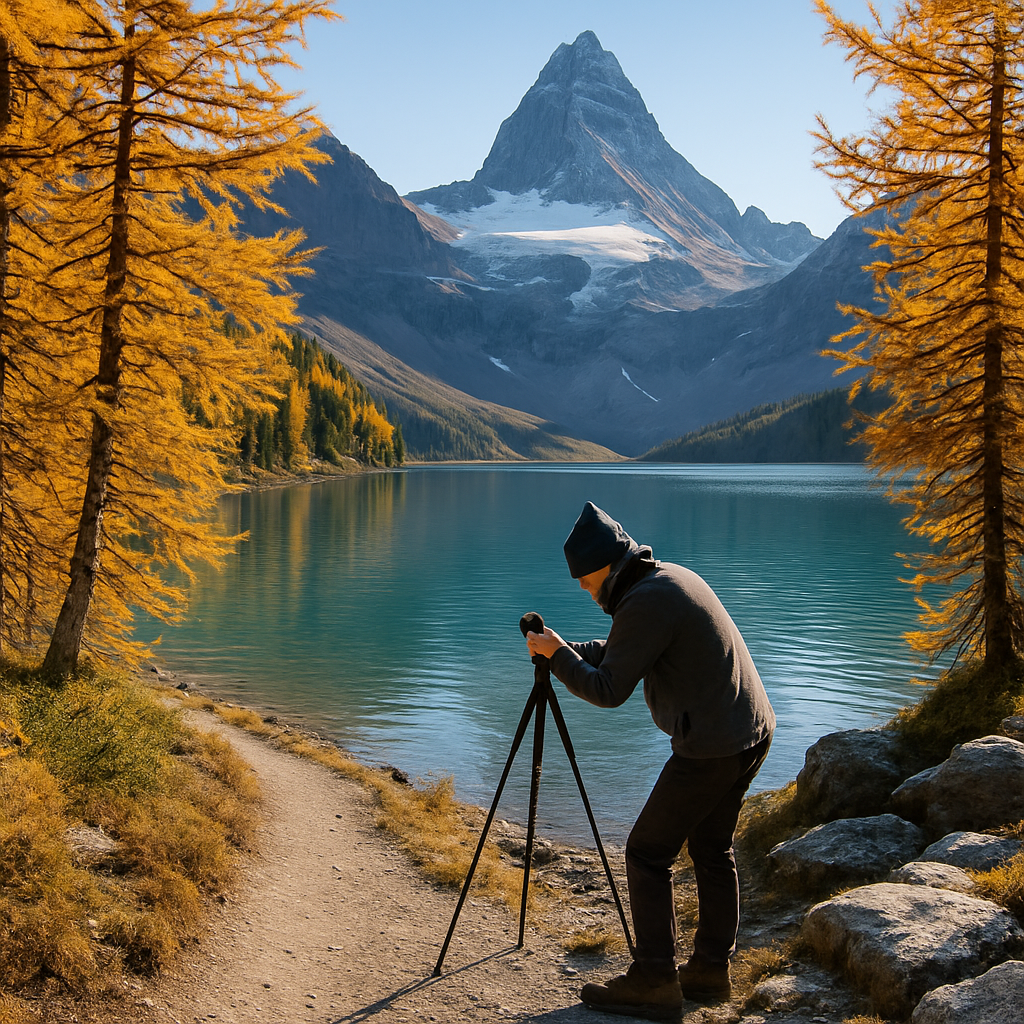 Autumn Light On Mount Assiniboine From Sunburst Lake Painting by diamonds kit