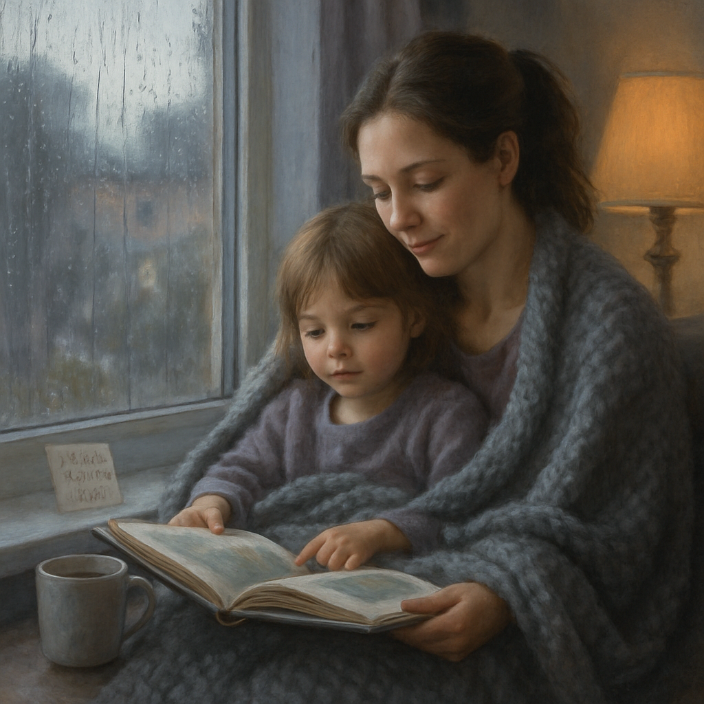 Rainy Window Storytime A Mothers Day Cocoon Of Quiet Paint by diamonds kits