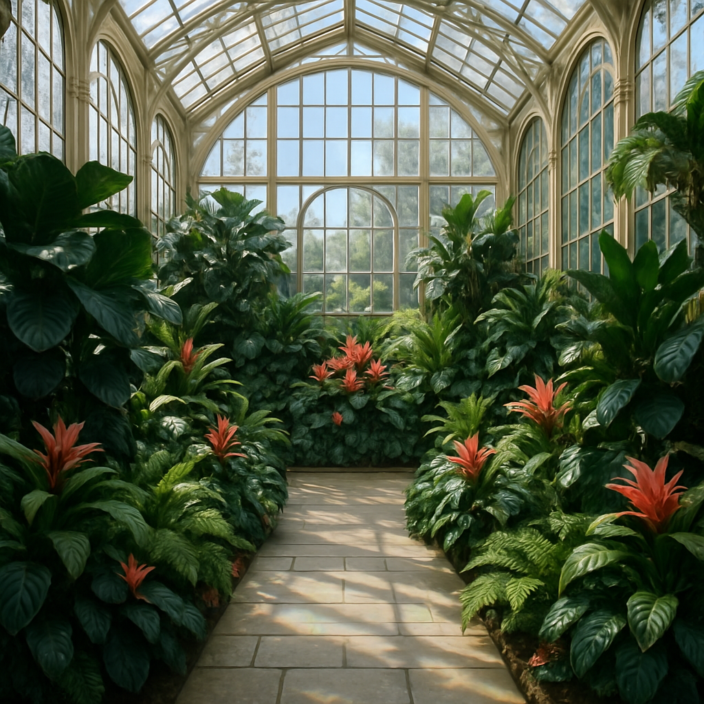 Royal Botanic Gardens Melbourne Conservatory DIY paint by diamonds