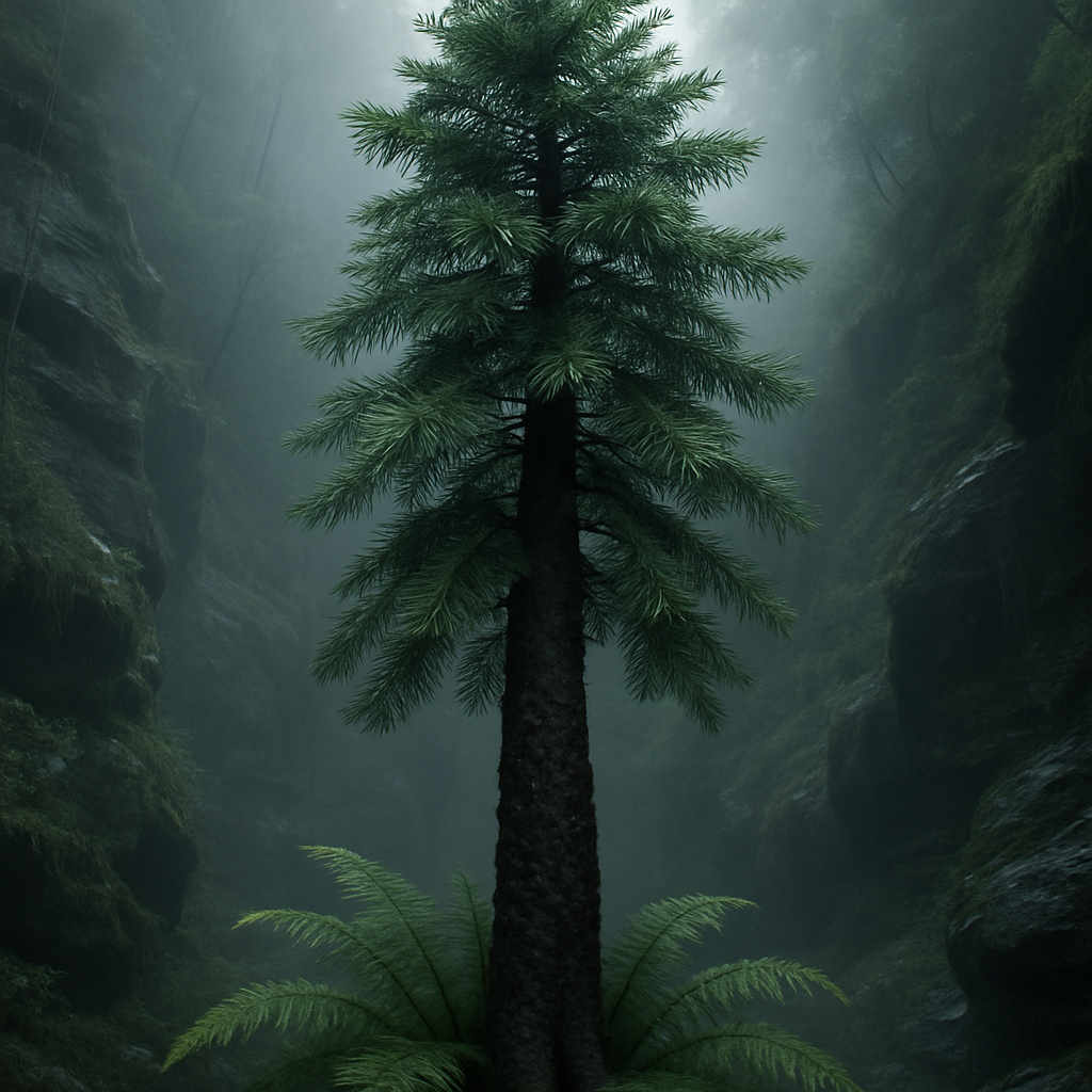 Wollemi Pine Australia paint by diamonds