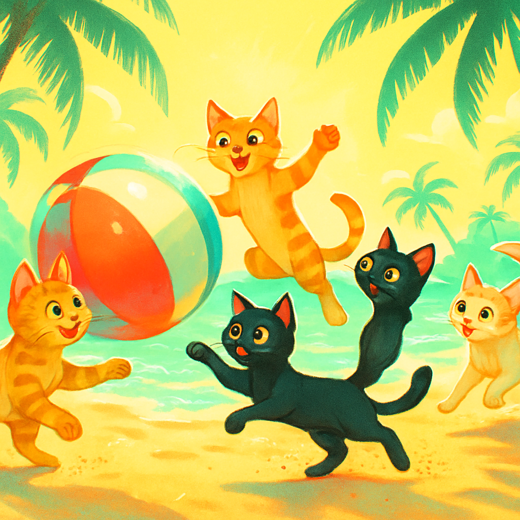 Beach Ball Bounce Squad paint by diamonds