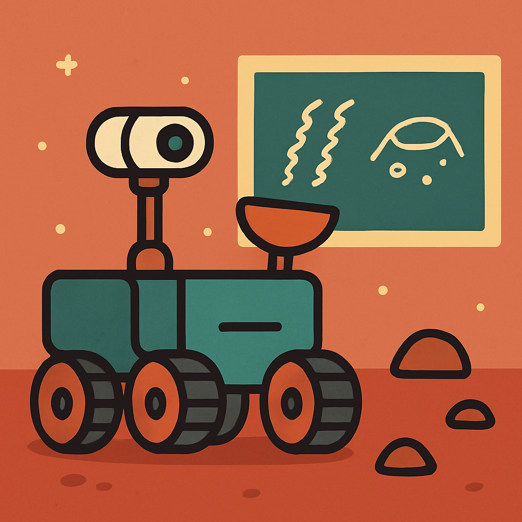 Mars Rover Classroom Helper diamonded painting kits