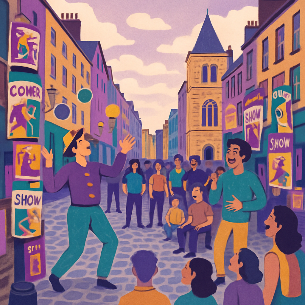 Edinburgh Festival Fringe - Edinburgh Scotland United Kingdom Paint by diamonds art