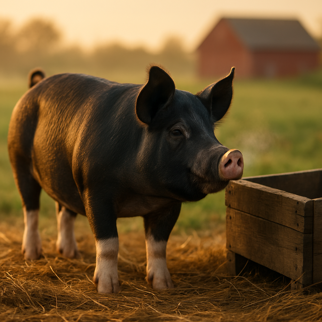 Berkshire Pig Paint by diamonds art