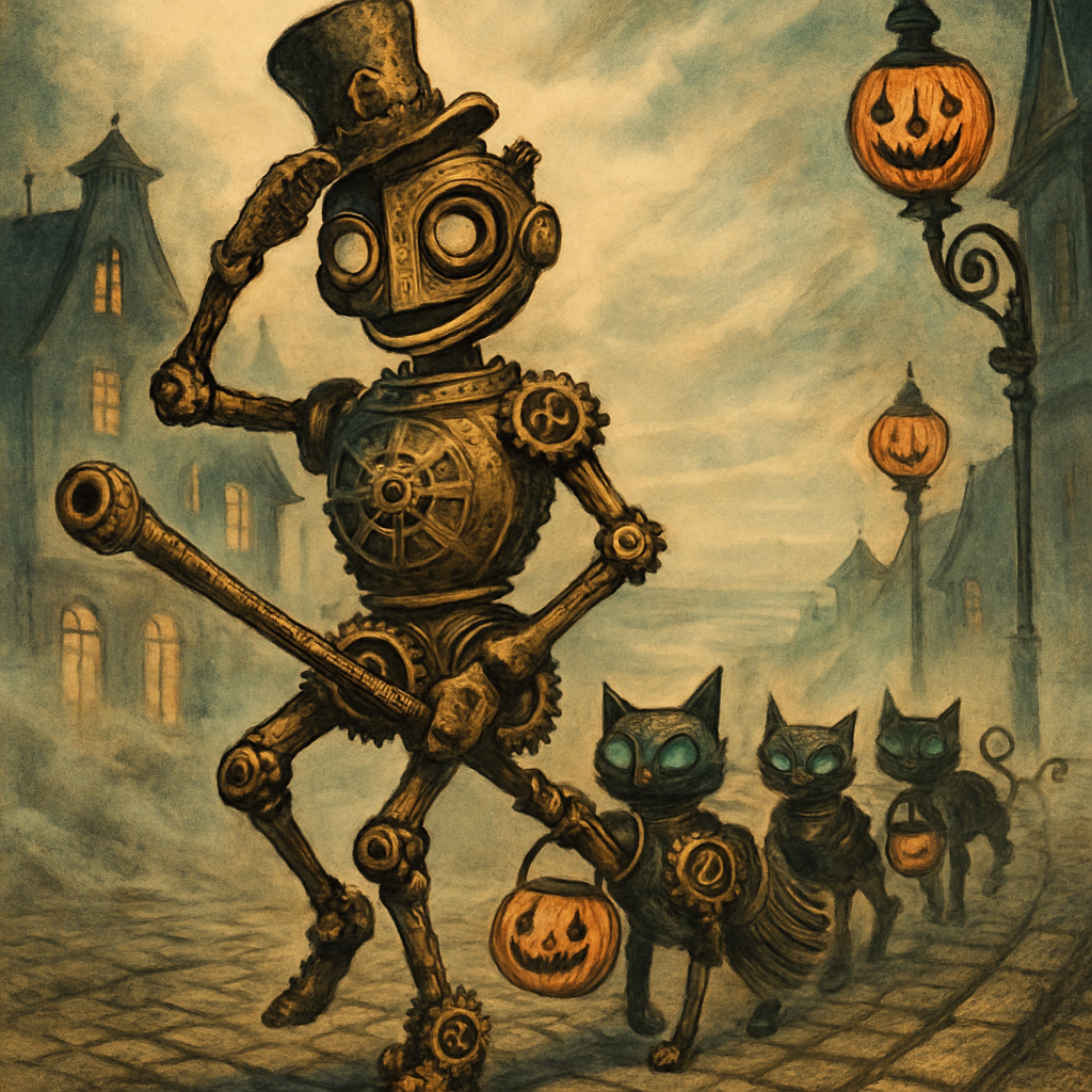 Clockwork Broomstick Parade paint by color