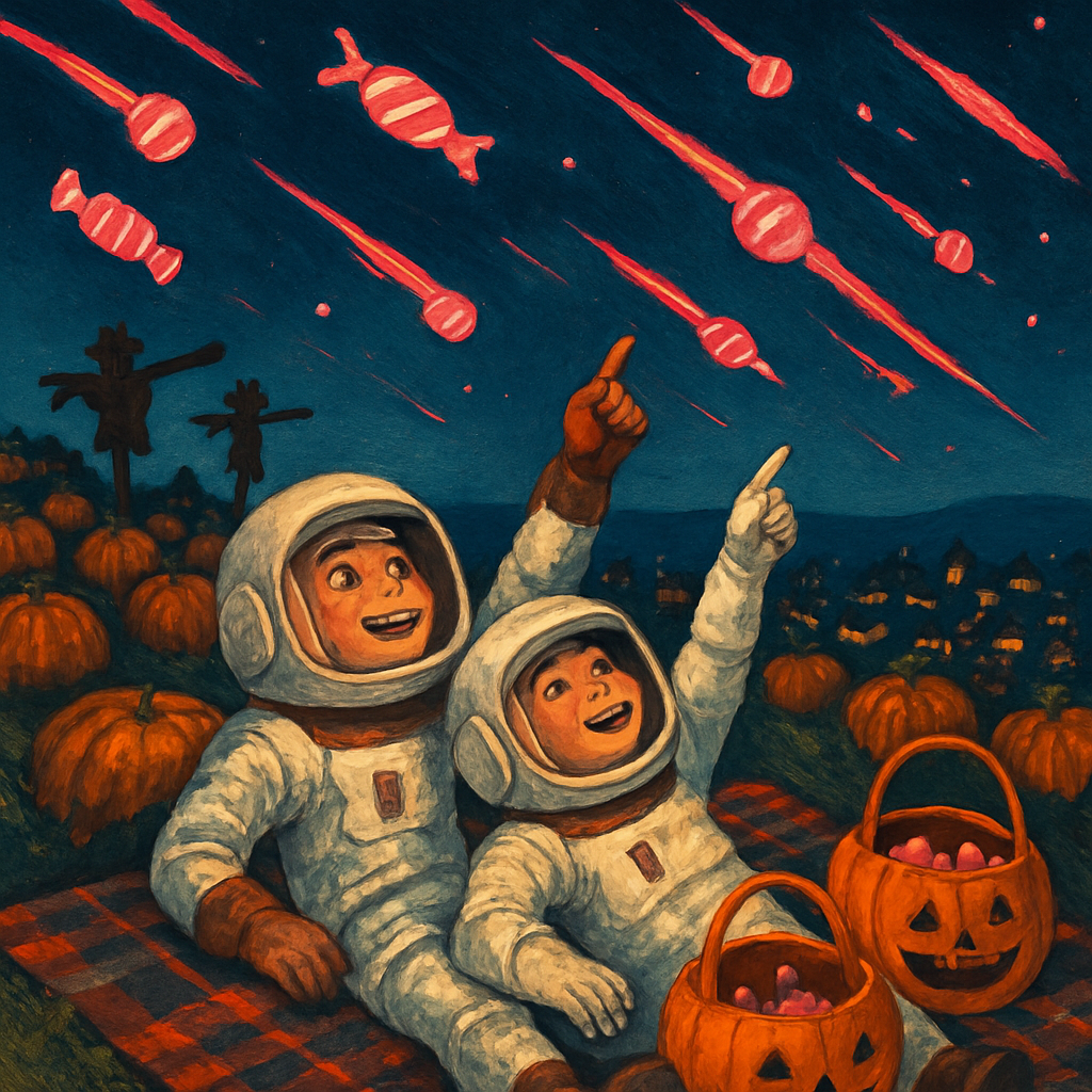 Candy Meteor Shower Picnic diamond painting