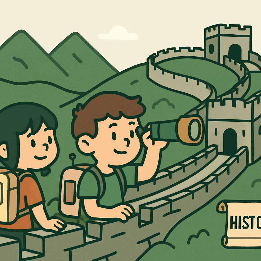 Great Wall Time Travelers diamond painting