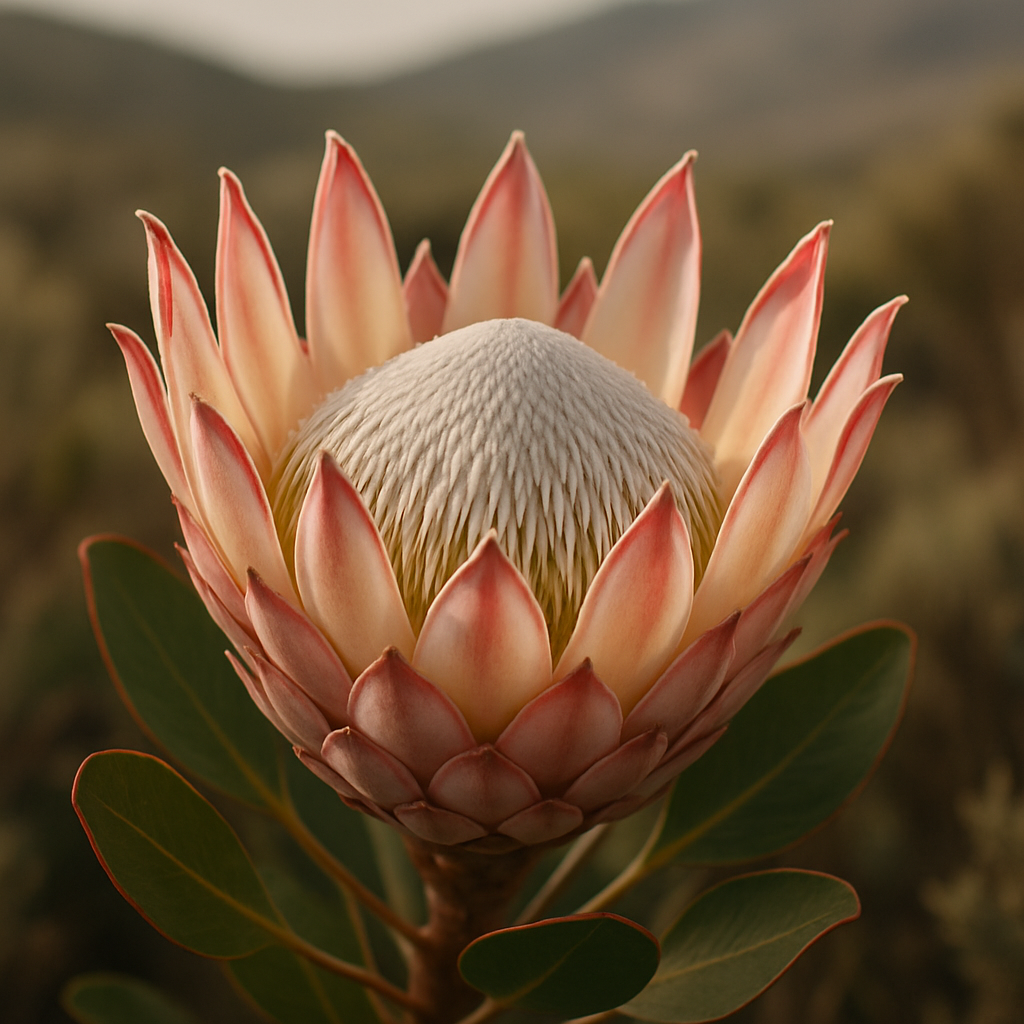 Protea Cynaroides Western Cape diamond painting