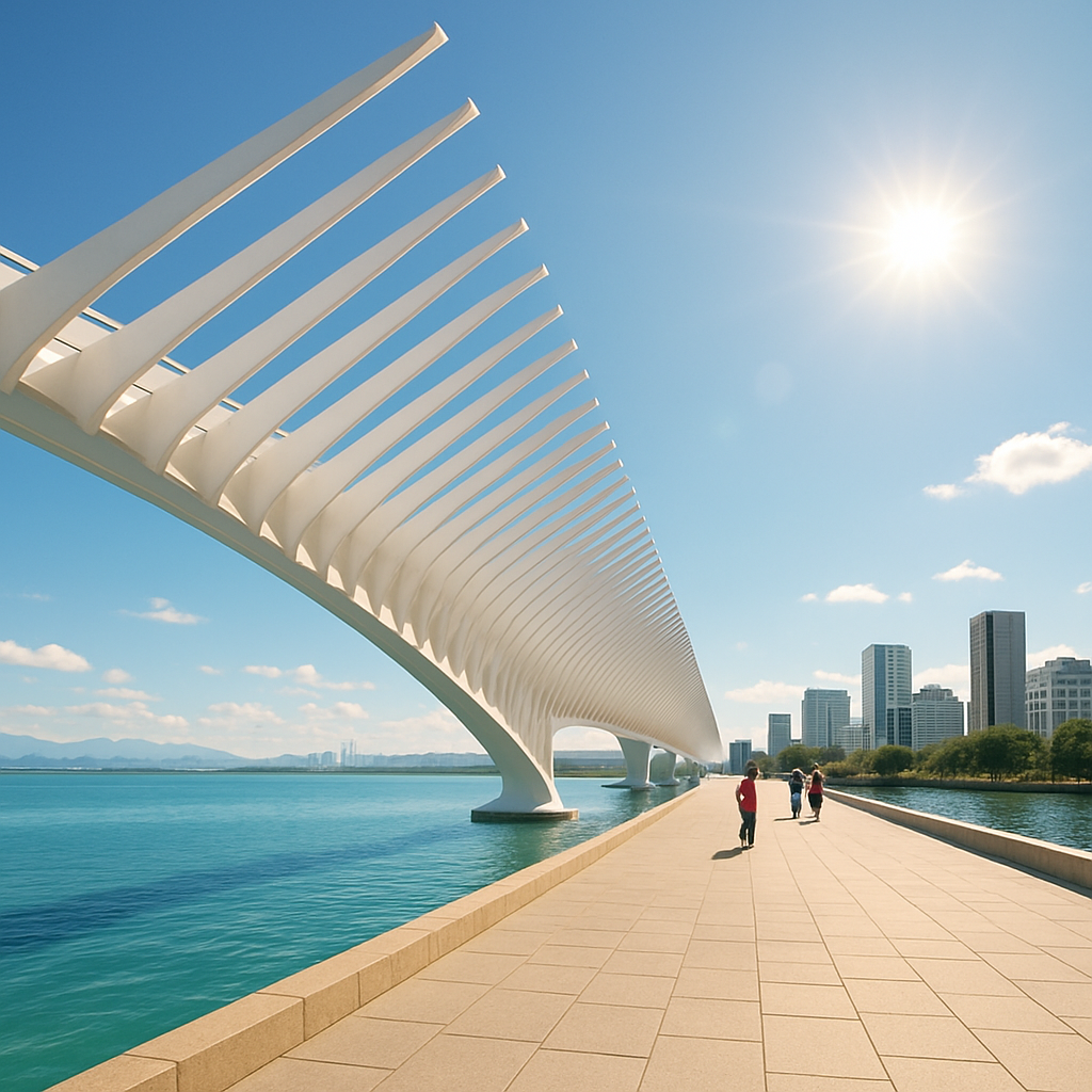 Museum Of Tomorrow Rio De Janeiro Brazil Painting by diamonds kit