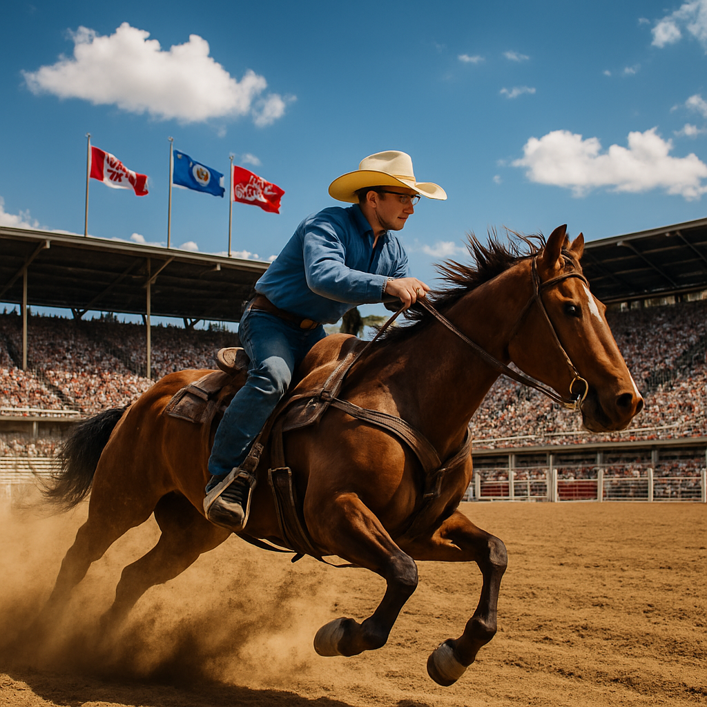 Calgary Stampede paint by color
