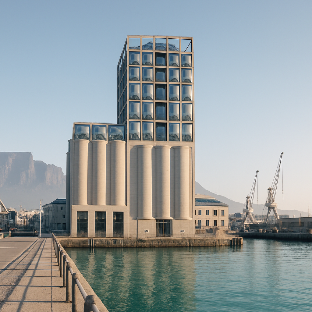 Zeitz Museum Of Contemporary Art Africa Cape Town Painting by diamonds kit