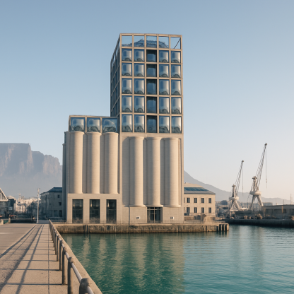 Zeitz Museum Of Contemporary Art Africa Cape Town Painting by diamonds kit