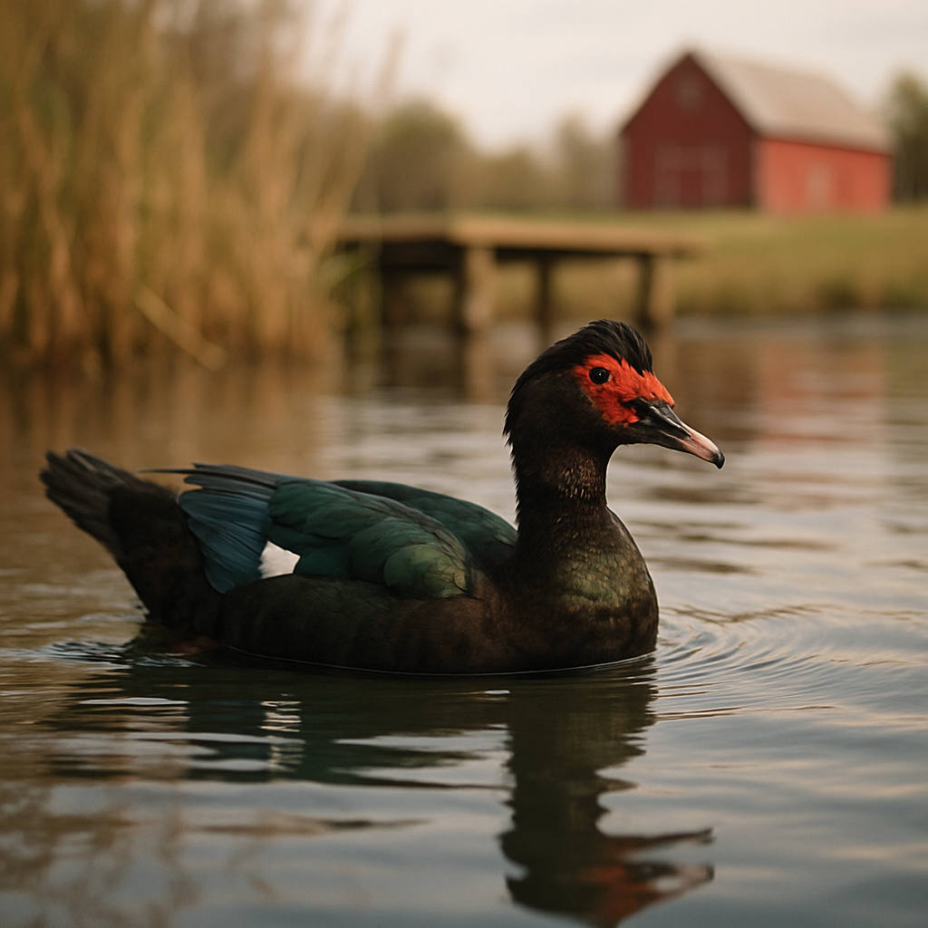 Muscovy Duck painting diamond kit