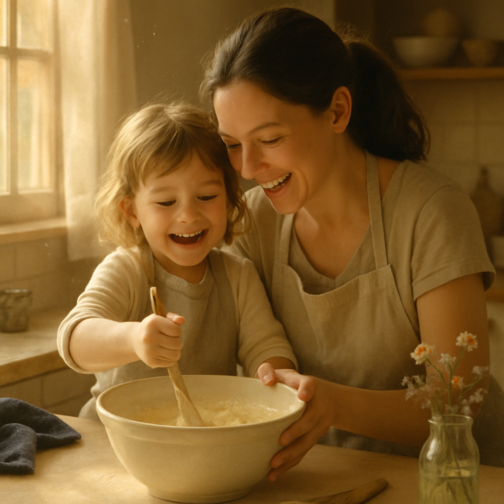 Recipe Of Comfort In A Sunlit Kitchen Haven diamonded painting kits