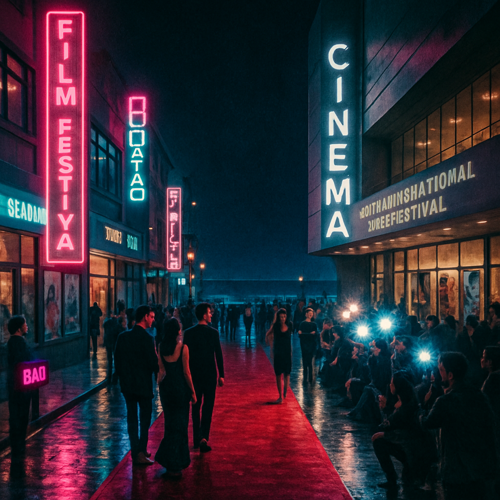 Busan International Film Festival Busan South Korea paint by color